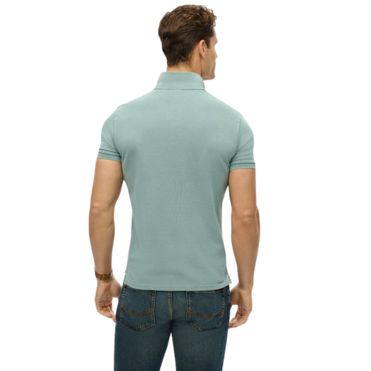 Superdry Vintage Destroy Polo Heren - afb. 2