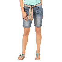 Timezone Dames Slim Nalitz Short Grijs