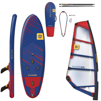 Unifiber opblaasbaar windsurfboard rpm SL280 incl . Evolution windsurftuigage 280