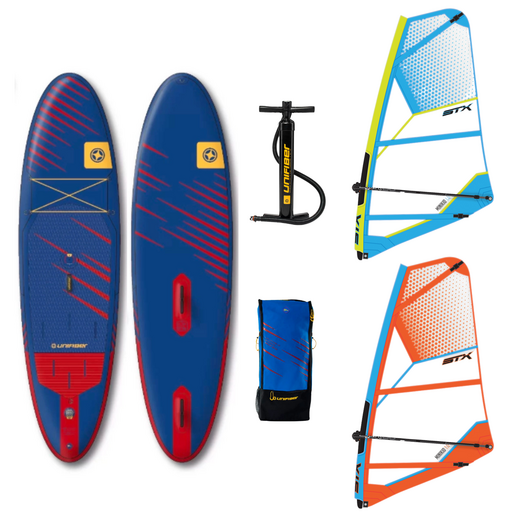Unifiber Oxygen WindSUP 10'7" + MiniKid Rig - afb. 1