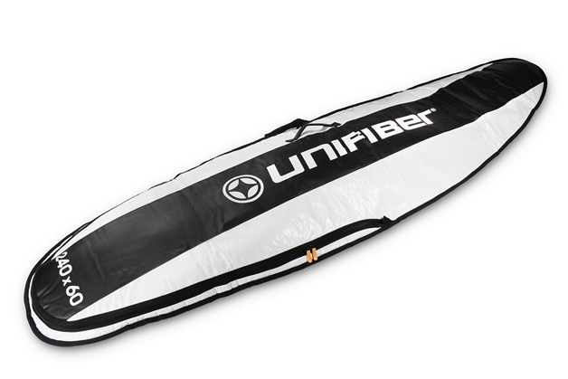 Unifiber Pro Luxery Boardbag Zwart, Wit - afb. 1