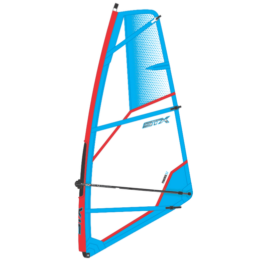 Unifiber RPM Inflatabel Windsurfboard FCD 280 & STX Powerkid Tuigage - afb. 4