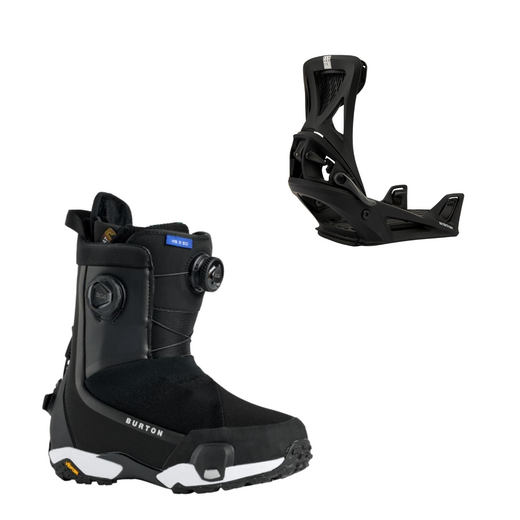 Burton Step On Highshot X Snowboardschoenen 25/26 & Step On Reflex Binding Zwart - afb. 1