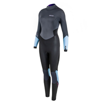 Prolimit Dames Surfpak Fire- 5/3BZ Zwart, Blauw